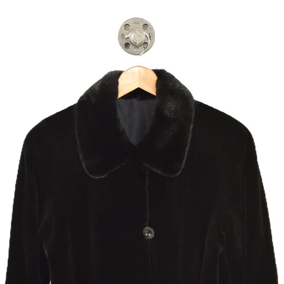 Flemington Furs custom reversible fur coat #217-133 - Picture 2 of 3